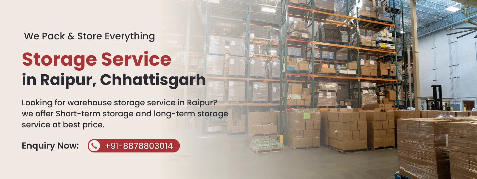 storage service in Raipur
